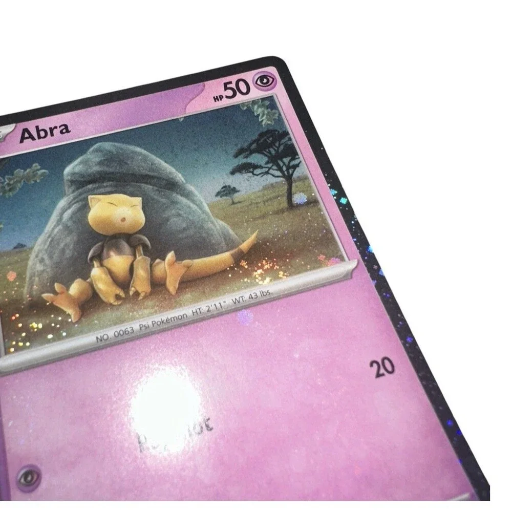 5 for $30 Abra SV 151 063/165 Cosmos Holo Pokemon Card - NM w SWIRL 🌀